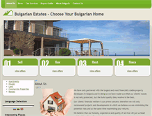 Tablet Screenshot of bulgarianestates.net